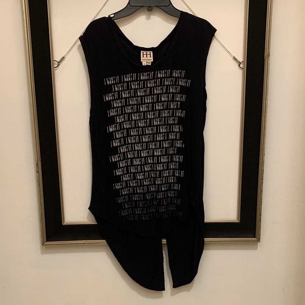 Haute Hippie Graphic Muscle Tee